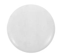 HOOTNEE Outil de Massage Corporel en Jade Blanc Forme Champignon pour Soin du Visage, Réduit les Poches et Favorise les Rituels Quotidiens de Beauté