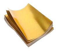 HOOTNEE Papier sacrificiel doré 1000 pièces feuilles métalliques à fabriquer soi-même pour offrandes lors du Tomb-Sweeping Day et cérémonies à domicile
