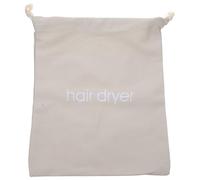 HOOTNEE Paquet à Cordon pour Sèche-Cheveux en Tissu Large Usage, Pochette de Rangement Portable pour Salle de Bain et Chambre D'hôte