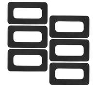 HOOTNEE Patch de Réparation pour Boîtier D'aileron de Planche de Surf 6pcs en PVC Noir Résistant à l'usure l'eau de Mer pour Accessoires de Paddleboard