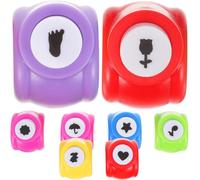 HOOTNEE Perforatrices à Papier Formes Décoratives en ABS et Alliage Set de 8 pour Garçon et Filles pour de Scrapbooking et Loisirs Créatifs Faits Main