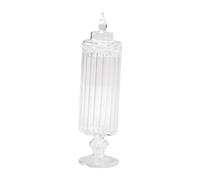 HOOTNEE Petits Bocaux Verre Décoratifs Bocal à Bonbons Miniature avec Couvercle Contenants Verre pour Petite Maison à Échelle