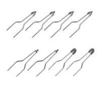 HOOTNEE Pointes de Pyrogravure de Rechange Capacité de Chauffage Optimale 8pcs en Nichrome Argenté, Compatibles Plupart des Modèles, pour Pyrograveur à Bois