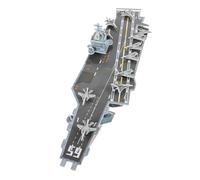 HOOTNEE Porte- Puzzle 3D pour Garçon et Filles et Adultes Kit de Bricolage en Papier Modèle de Maquette Activité Familiale Renforcement des Liens Jouet Éducatif 1 Pièce