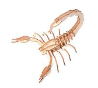 HOOTNEE Puzzle Bois Insectes 3D à Monter Soi-même, Modèle en Bois Naturel, D’Intelligence Éducatif pour Garçon et Filles, Décoration Bureau, sans Colle ni Outil, Présent Créatif