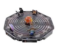 HOOTNEE Puzzle Système Solaire Éducatif pour Garçon Fille DIY Papier Assemblez Les Huit Planètes Jeu Éducatif Spatial pour Garçons et Filles Kit de Construction Scientifique Sécurisé et
