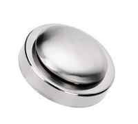 HOOTNEE Savonnette Cuisine en Acier Inoxydable 304 Anti-Odeurs Savonnette Métal pour Éliminer Odeurs D’Ail Poisson Oignon Outil Désodorisant Pratique Format Rond Usage Domestique et