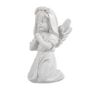HOOTNEE Sculpture Ange Priant Résine Décorative Statuette Ange Gardien pour Décoration Intérieure Ornement Artisanal pour Bureau et Maison
