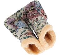 HOOTNEE Support à Lunettes Double Tête en Tissu Porte-Lunettes Décoratif et Domestique Support de Bureau Polyvalent pour Rangement et Exposition pour Salon Chambre et Magasin