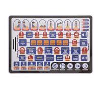 HOOTNEE Tablette Interactive Apprentissage Arabe pour Garçon Fille Éducatif Alphabets Arabes Tablette Éducative Coranique Portable Apprentissage Ludique et Précoce