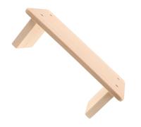 HOOTNEE Tabouret de Prière en Bois Beige Compact, Chaise à Genoux Portable Surface Facile d'entretien pour Contemplation et Espace de Culte à Domicile