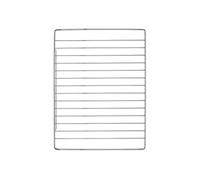 Hoover 42817266 Grille pour Four, Accessoire d'Origine, Plan d’Appui, Acier Inoxydable, Inox, 35x46 cm