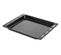 Hoover 42820218 Plaque de Four, Accessoire d'Origine, Plateau d’Appui, Rectangulaire, Émaillé, 35x45,8x2 cm, Noir