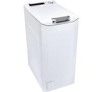 Lave-linge top HOOVER H3TFSMP48TAMCE-S - Induction - 8 kg - 1400 trs/min - connecté - Vapeur - Blanc