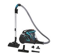 Hoover H-Power HP710PAR Aspirateur traineau sans Sac, cyclonique, Vidage Facile et hygiénique DustClean, Brosse spéciale sols parquet, Filtre Hepa, Silencieux 68 dBA