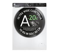 Hoover H-WASH 700 Machine à laver 10 kg Autonome Charge avant Classe A-20% 1600 tr/min App hOn Programme Hygiène Entretien Cycle Vapeur 85 x 60 x 57 cm Blanc - H7W 610MBC8-S