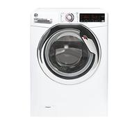Hoover H3WSD49TAMCE/1-S H-WASH 300 PLUS Machine à laver 9 kg, 1400 tours, Connectivité NFC, Charge avant, Libre installation, Blanc, Classe A