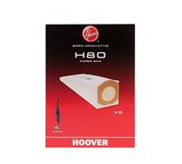 Hoover H80, Sacs pour Aspirateur, Originaux, en Papier, Anti-Odeur, Extra Larges, compatibles avec Les aspirateurs Syrene, 5 pièces, Mixte, Différents Coloris