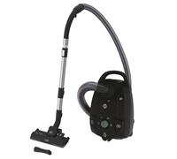 Hoover HE313HE Aspirateur Traineau avec Sac, Eco Conception, Puissance Variable, Nano Pack, 4L, 850 W, Rayon d’Action 9,5m, Vidange Facile, Compact, Noir et Vert Sauge