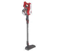Hoover HF122RH 011 Aspirateur balai Batterie Sec Tissu Sans sac 0,9 L 170 W Rouge, Argent