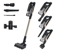 Hoover HF610P 011 Aspirateur balai Batterie Sec EPA Sans sac 0,7 L 660 W Noir, Métallique 4 Ah