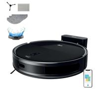 Hoover HG2 Hydro Robot Aspirateur Laveur Silencieux Ultra-Slim HG2Z30H - Puissant 5000 Pa, Navigation Laser, Nettoyage sous Meubles, Serpillière, Autonomie160 Min, Cartographie, App HG Robots