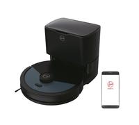 Hoover HG450HP Hydro Pro Robot Aspirateur Laveur, Vidage Automatique, Puissant 4000Pa, Tous Sols, Navigation Laser, Capteur d'obstacles, Station de Recharge, Connecté, Application HG4 Personnalisable