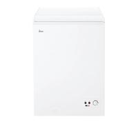 Hoover HOCH100EMK Congélateur sur pied, 1 porte capacité totale de 100 L, blanc 54,5 x 49 x 84,5 cm