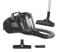 Hoover HP1 Home Aspirateur Traineau sans Sac Compact et Puissant HPZ107HM, Haute-Performance, 2 Brosses Sols Durs-Tapis & Spéciale Parquet, Tech. Cyclonique, Filtre Lavable, Vidage Facile,Accessoires