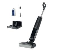 Hoover Aspirateur sans Fil Eau et Poussière Laveur de sols HW300, Puissant 16 000Pa, Autonomie 40min, Tech.Anti-Twist Anti-emmêlement, Auto-Nettoyage & Séchage à l’air Froid, Nettoyage Double Bords