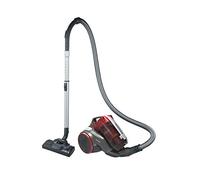 Hoover KS30PAR Aspirateur traineau sans Sac Technologie Multi-cyclonique, Puissant 550W, Grande Capacité 1,8L, Maniable, Brosse Spécial parquet, 79 DB, Rayon d'action 8 m