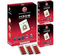 Hoover Purefilt H30S Lot de 15 sacs d'aspirateur authentiques + 15 désodorisants