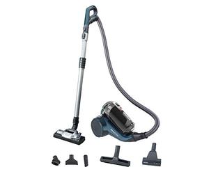 Hoover REACTIV RC60PET Aspirateur Traineau sans Sac, Puissant 450W, Grande Capacité 2L, Brosse Spécial Poils Animaux, Brosse Parquet, Filtre EPA12, 75 D(B) A, Vidage Facile
