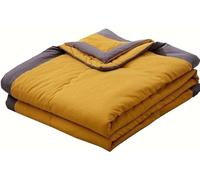 Hoowarm Couette D'été, Douce et Agréable Couette Face été Couette 140x200/180x200/100 x140 Légère Couette, Courtepointe Fine Coton Lavé, Couette de Lit Toutes Saisons(D,170x200cm/67x78in)