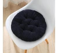 Hoowarm Coussin De Chaise De Salle À Manger 40 * 40cm/45 * 45cm/50 * 50cm Coussin De Sol, Coussin Rehausseur Rembourré Rond，Coussin Épais pour Chaises De Cuisine (Color : B, Size : 30 * 30CM)