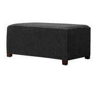 Hoowarm Jacquard Housses de Banc de Salle à Manger Housse Tabouret Banc Extensible pour Cuisine Salon Chambre Housse de Banquette Lavable pour Le Salon et la Cuisine (Color : J, Size : 105-145cm)