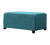 Hoowarm Jacquard Housses de Banc de Salle à Manger Housse Tabouret Banc Extensible pour Cuisine Salon Chambre Housse de Banquette Lavable pour Le Salon et la Cuisine (Color : C, Size : 105-145cm)