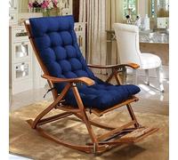Hoowarm Lounge Rocking Chair Coussin Coussin Bain De Soleil Transat De Jardin Coussin Transat Fauteuil Relax Lounge Épais Pad Coussin De Chaise Longue De Patio Doux Matelas Bain De Soleil