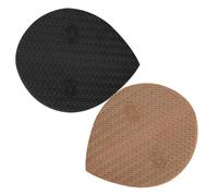 HOOWIFFY 2 Pièces Coussinets de Semelle de Chaussure Antidérapants en Pu pour Sneakers et Talons, Protection Solide et Confortable pour Diverses Conditions Météorologiques