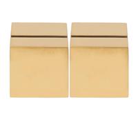 HOOWIFFY 2 Pièces Porte-Cartes de Numéro de Table en Acier Inoxydable Solide Doré, Design Gain de Place, Stable et Intact, pour Mariage et Banquet