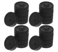 HOOWIFFY 24 Pièces Pièces Détachées pour Pompe à Air Aquarium en Caoutchouc Noir, Membrane Silencieuse Compatible Pompe à Oxygène pour Aquarium, Accessoires de Remplacement Fiables