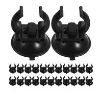 HOOWIFFY 25pièces Support de Tuyau Aquarium avec Ventouses pour Fixation Clips pour Tuyaux Eau Pince pour Tuyau Aquarium