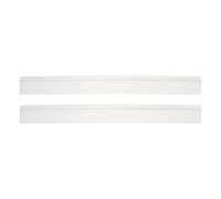 HOOWIFFY 2pièces Joint Étanchéité pour Plaque à Gaz Silicone Alimentaire Bande de Remplissage Flexible Anti-graisse pour Espace Entre Cuisinière et Plan de Travail Résistant à Haute