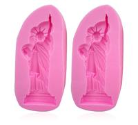 HOOWIFFY 2pièces Moule Silicone Forme Déesse pour Glaces et Bâtonnets de Fromage DIY Moule Pudding Pâtisserie Polyvalent Cadeau Été Pâtisserie