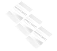 HOOWIFFY 3 Pièces Protège-cahier A5 en Pvc Transparent Étanche Installation Facile, Pochette Plastique Élégante pour Carnets et Livres, pour Diverses Occasions