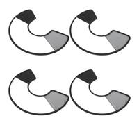 HOOWIFFY 4 Collier Ajustable pour Chiens et Chats Cône de Protection Anti-lickage et Anti-Morsure Léger et Aide Cicatrisation des Plaies Profondeur