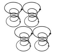 HOOWIFFY 4 Ressorts de Remplacement pour Canapé Inclinable 15 Cm en Acier Robuste, Accessoires Métalliques pour Réparation de Fauteuils et Meubles, Clips à Ressorts pour Rehausseurs