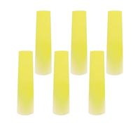 HOOWIFFY 6 Pièces Alto Saxophone Reeds Strength Resin Mouthpiece Reeds Easy Replacement For Beginners Practice And School Band