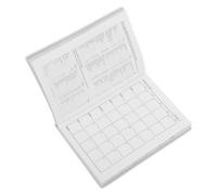 HOOWIFFY Agenda et Poche de Rangement Bleu Pages Segmentées Compact 2027 pour Étudiants Espace D'écriture Ample pour Organisation en Milieu Professionnel et Déplacement