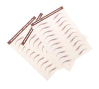 HOOWIFFY Autocollants pour Sourcils Tatouage Sourcil Imperméable 3 Feuilles 10 Paires par Feuille Stickers Adhésifs pour Shaping et Grooming, Faciles à Appliquer